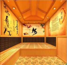 汗蒸房装修实景图图片