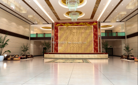 宾馆大厅装潢效果图
