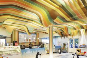 冰淇淋店设计与装修效果图大全