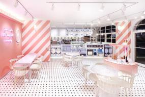 最新冰淇淋店装饰效果图