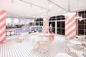 冰淇淋店装饰效果图大全