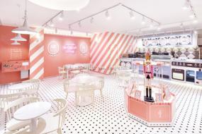 冰淇淋店装饰装修效果图大全