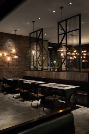 最新烧烤店装修设计图片