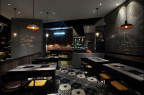 专业烧烤店装修设计图片