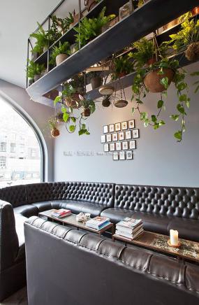 高端发廊装修效果图