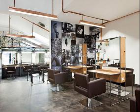 发廊装修设计效果图大全