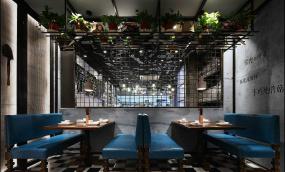 最新主题餐厅设计装饰效果图片