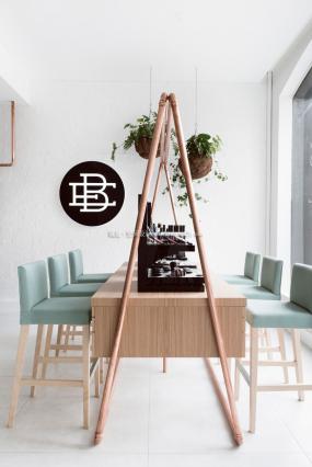 小型美甲店装潢效果图