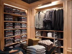 最新男装店货架装修设计图片