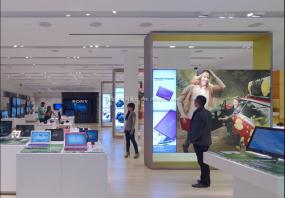 手机店装修高清效果图