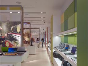 手机店装潢效果图