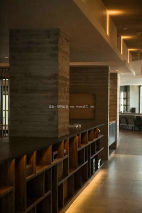 韩国料理店装潢设计效果图片