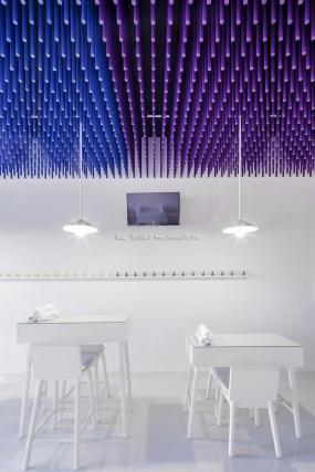 国外美甲店装修实景图图片