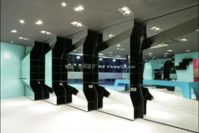 美容美发店设计装修效果图