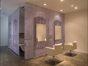 美容美发店精装修设计图片