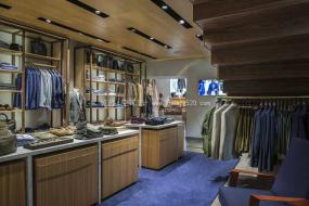 品牌男装店装修设计效果图大全