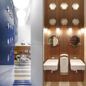 冰淇淋加盟店精装修设计图片