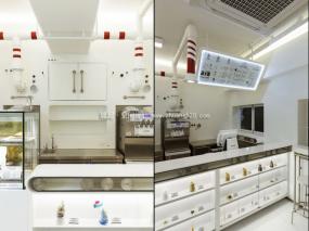 冰淇淋加盟店装修效果图