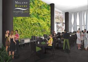 专业面包店装修设计图片