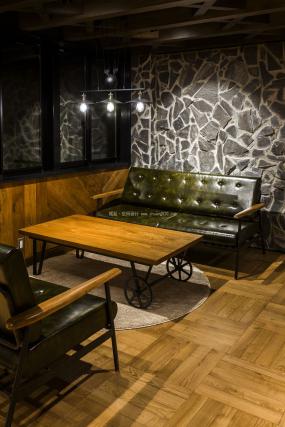 办公室强化木地板设计装修效果图片大全