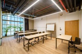 办公室复合木地板设计装修效果图片大全