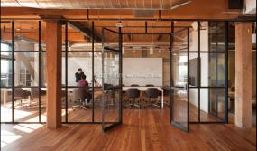 办公室复合木地板装饰效果图大全