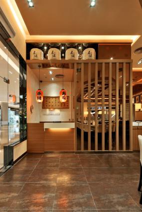 日式餐厅图片装修效果图大全