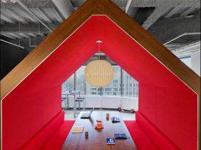 公司休闲区装潢图片