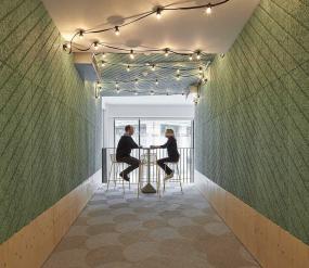 小型开放会议室装修方案效果图