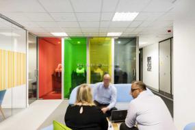 办公室电话间装修实景图片大全