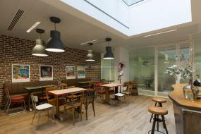 办公室强化复合木地板装饰图片