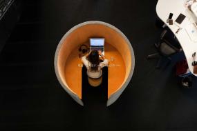 办公室电话间装修效果图片