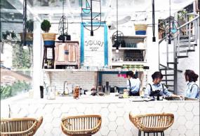 最新韩式甜品店装修设计图片