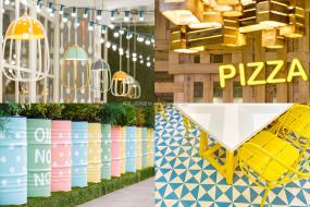 最新韩式甜品店设计装修图片