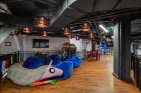 办公室橡木地板装修效果图片