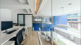 办公室橡木地板装潢设计图