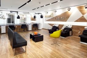 办公室仿木地板瓷砖精装修设计图片