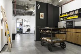 办公室打印区装修实景图图片