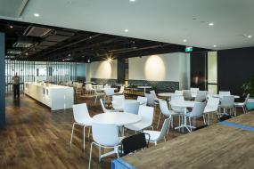 办公室三层实木地板装修设计图片大全