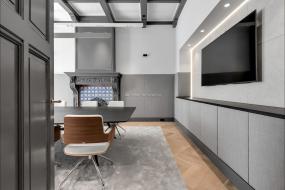 办公室木地板颜色装修设计图片大全