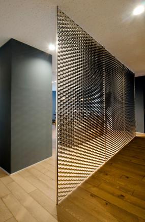 办公室竹木地板装修效果图片