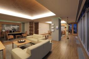 办公室木地板颜色装修效果图片