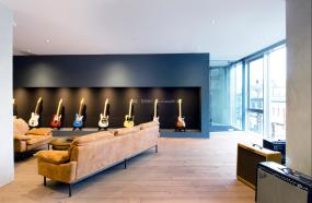 办公室竹木地板装修实景图片大全