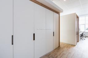 高档办公室木地板颜色装修效果图大全