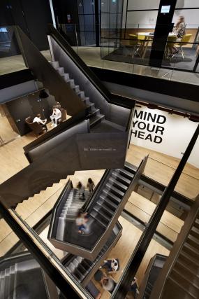 办公室桦木地板装饰设计图片大全