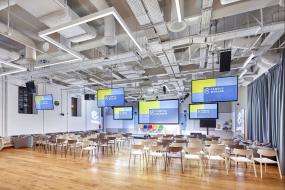 办公室木地板材质装饰装修图片