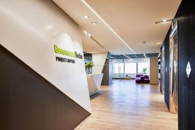 办公室木地板材质设计装修效果图片