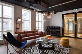 办公室生态木地板装修实景图片大全