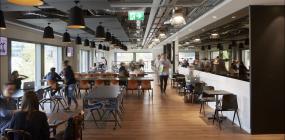 办公室桦木地板装饰设计效果图大全