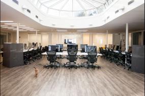 最新办公室生态木地板装饰设计图